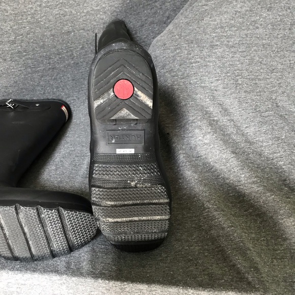 Hunter Classic Black Tall Rain Boots - Picture 5 of 6